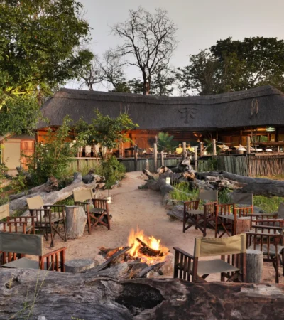 khulu bush camp exterior zimbabwe yellow zebra safaris