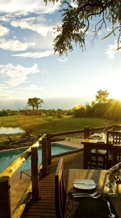 Veranda, Nehimba Lodge, Hwange, Zimbabwe