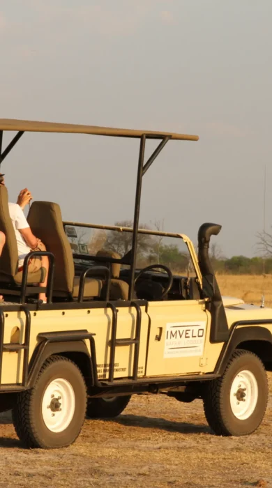 Game drive, Jozibanini Camp, Hwange, Zimbabwe