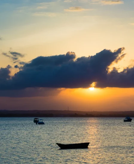 Sunset port views, Dar es Salaam, Tanzania