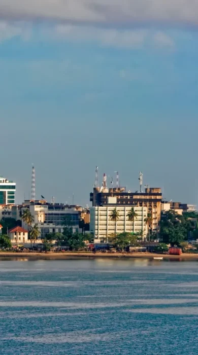 Dar es Salaam city centre, Tanzania, Africa