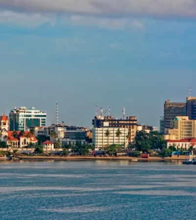 Dar es Salaam city centre, Tanzania, Africa