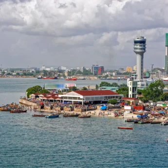 Dar es Salaam city view, Tanzania, Africa