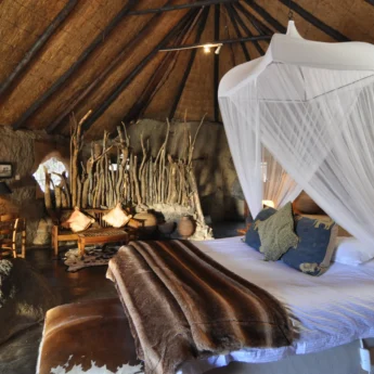 amalinda camp bedroom zimbabwe yellow zebra safaris