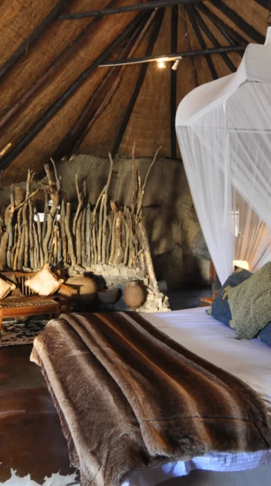 amalinda camp bedroom zimbabwe yellow zebra safaris