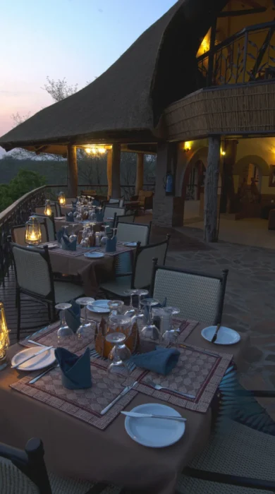 Chilo Gorge Safari Lodge Dining Deck