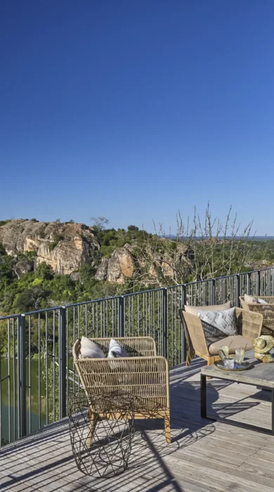 singita pamushana main balcony zimbabwe yellow zebra safaris