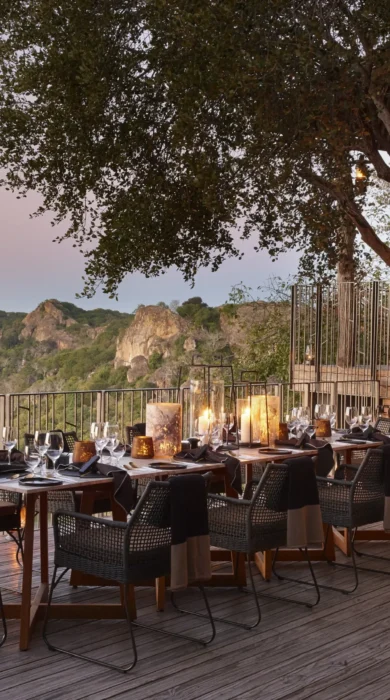 singita pamushana dining zimbabwe yellow zebra safaris
