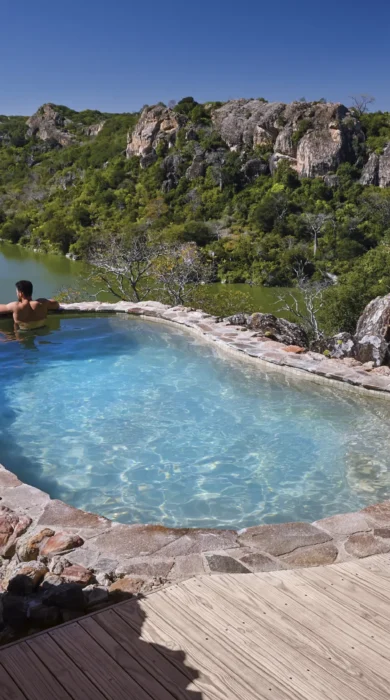 singita pamushana rock pool zimbabwe yellow zebra safaris