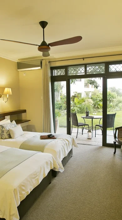 Ilala Lodge twin bed