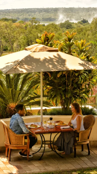 Ilala Lodge patio view