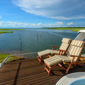 matusadona houseboat boat decking zimbabwe yellow zebra safaris