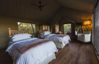 Verneys camp twin room - Yellow Zebra Safaris