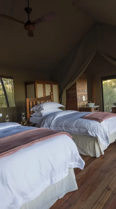 Verneys camp twin room