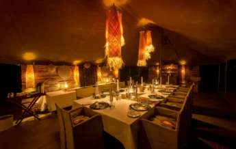 Zimbabwe safari dining