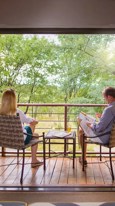 Victoria Falls Safari Suites Deck