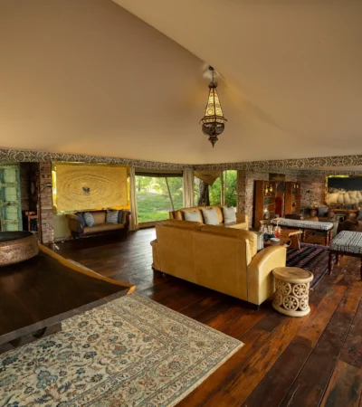 Main area, Tembo Plains Camp, Mana Pools