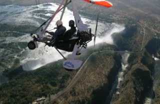 microflight over victoria falls, zimbabwe safaris