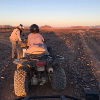 Quad biking Namib Desert