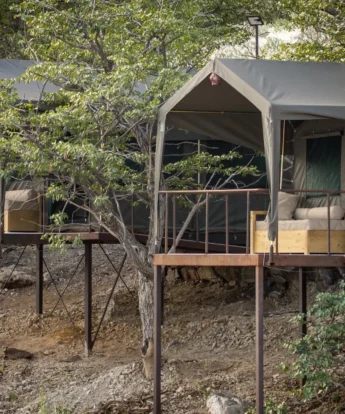 Huab Under Canvas Guest Tents Front Deck