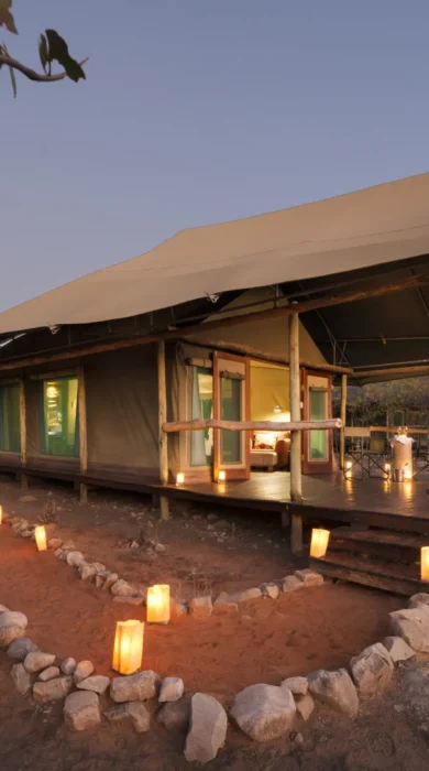 Tent, Ongava Tented Camp, Etosha National Park, Namibia