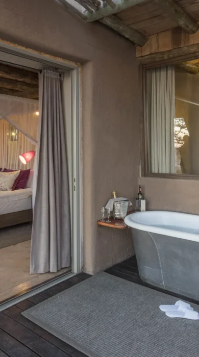 outdoor bathroom onguma the fort namibia yellow zebra safaris