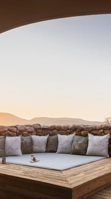 Seating, Desert Rhino Camp, Damaraland, Namibia