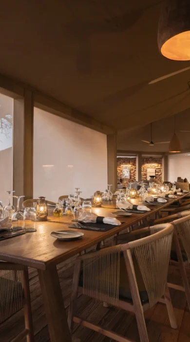 Dining, Desert Rhino Camp, Damaraland, Namibia