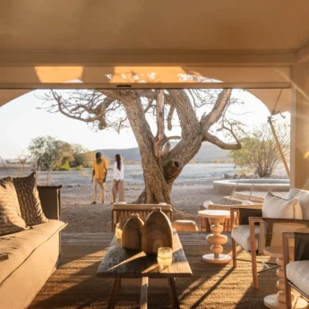 Main Area, Desert Rhino Camp, Damaraland, Namibia