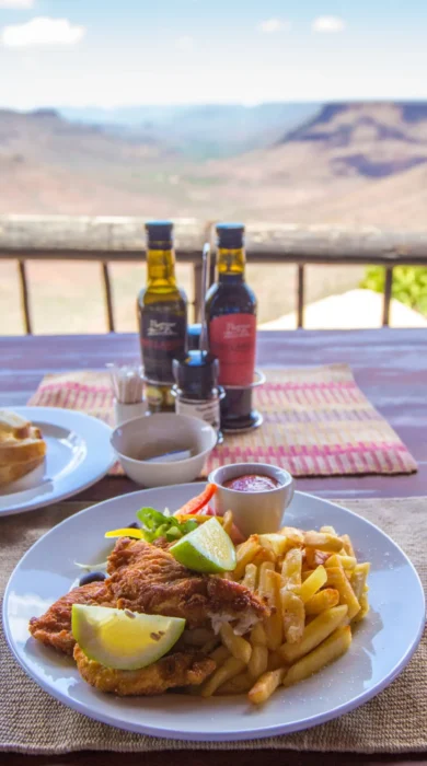 Lunch on Veranda