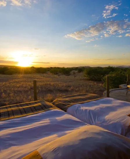 sleepout doro nawas camp namibia yellow zebra safaris
