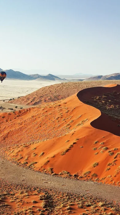 Hot air balloon activities, Kulala Desert Lodge