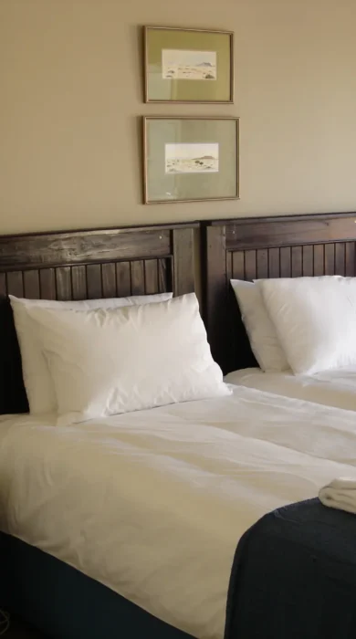 twin room cornerstone guesthouse namibia yellow zebra safaris