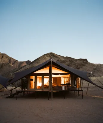 Hoanib Valley Bedroom tent exterior