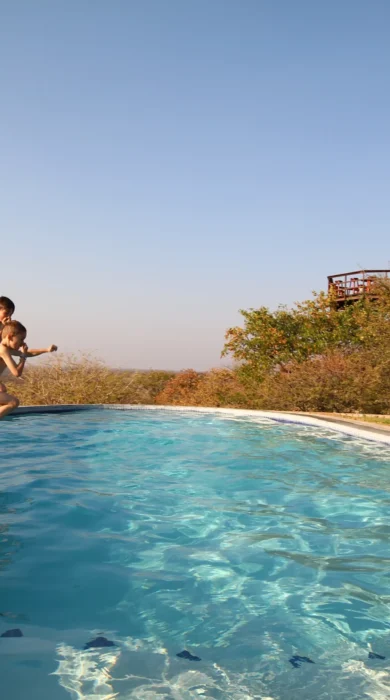 Etosha safari lodge swimming pool