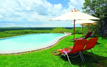 Lodge pool setting namibia