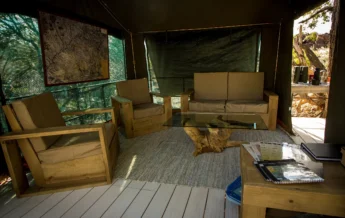 Huab Under Canvas Lounge Area