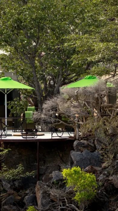 Huab Under Canvas Front Deck