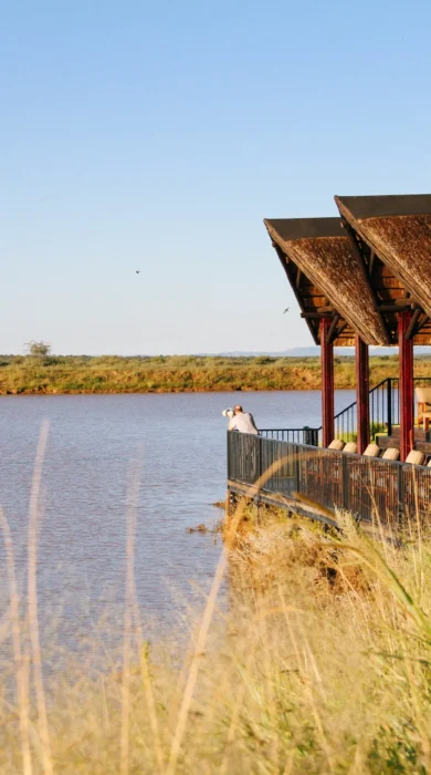 Lodge river view