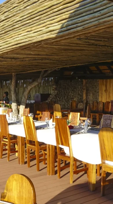 Group dining Africa