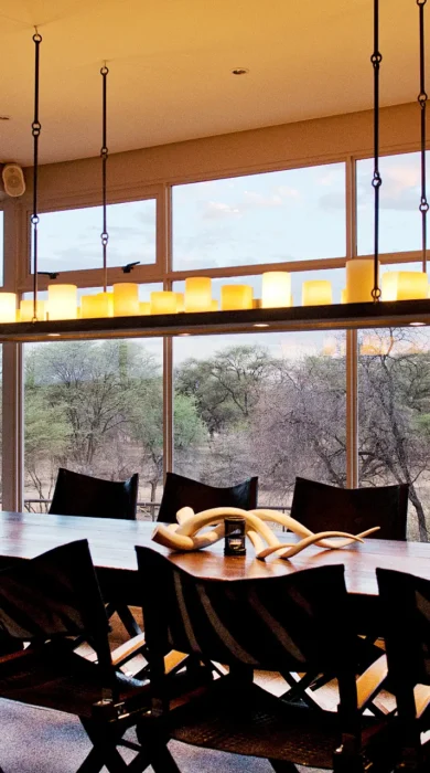 Lodge dining room