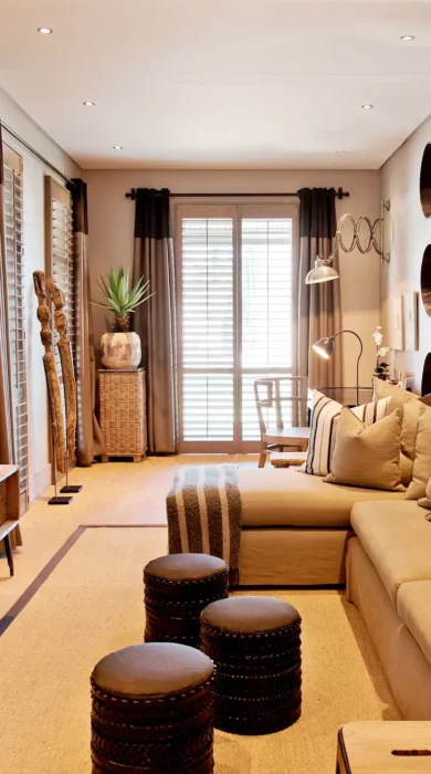 Safari lodge business room