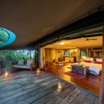 bedroom deck, mara plains camp, greater mara, kenya