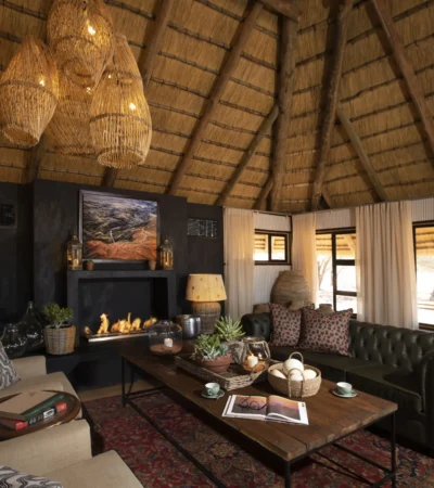 main area and lounge, namibrand nature reserve, namibia