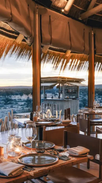 omaanda windhoek namibia restaurant yellow zebra safaris