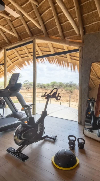 Gym, Onguma Camp Kala, Namibia