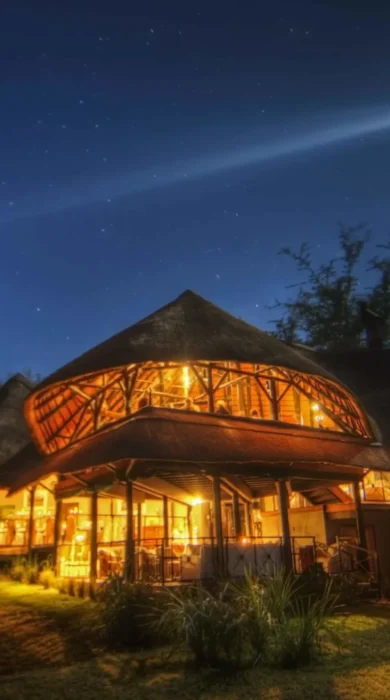 Moonlit, Chobe Savanna Lodge, Caprivi Strip, Namibia