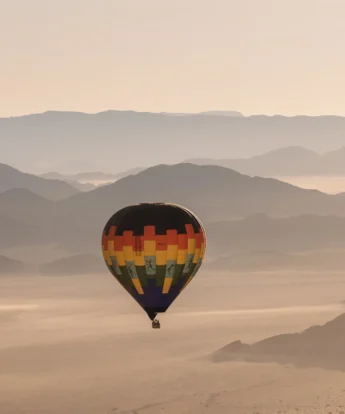 Hot Air Ballooning in the Sossusvlei Desert Namibia