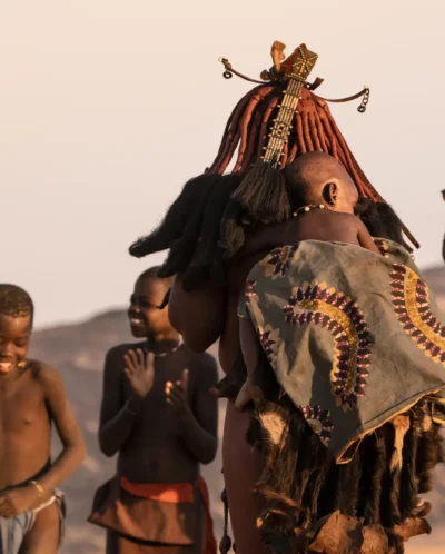 Himba Tribe Visit Kunene River Namibia