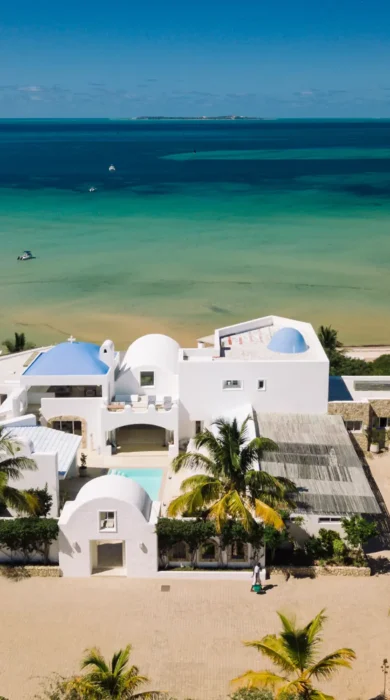 Santorini Mozambique aerial